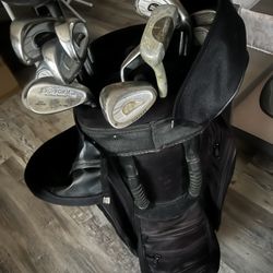Golf Clubs/balls/tees
