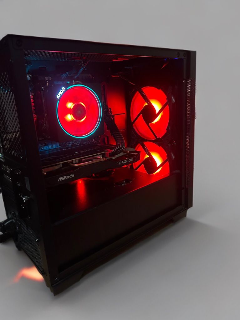 Gaming PC Ryzen 5800XT | RX 7600 Graphics card | 16GB DDR4 | 500 GB SSD
