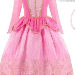 Princess Dress Pink Size 150