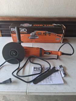 RIDGID 7 in electric grinder