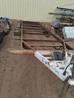 Trailer Frame with 2 axles