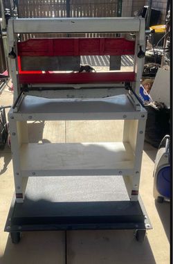 Jet tools 3 In 1 Brake, Shear, And Roll, comes with stand, and custom dolly
