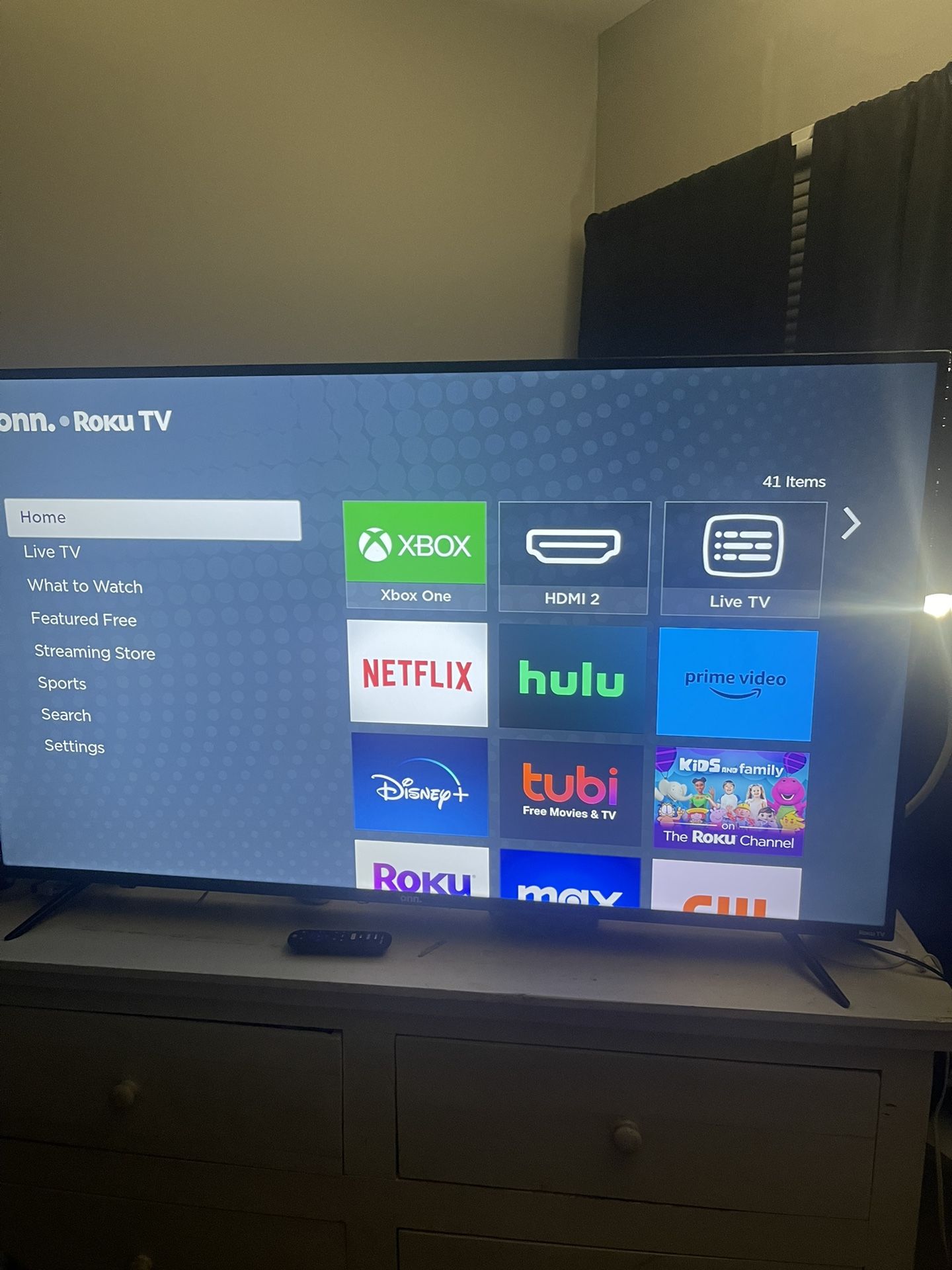 55” inch Roku tv