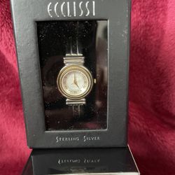 Ecclissi sterling discount silver watch 3010