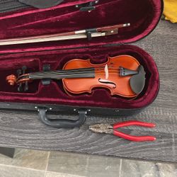 1/16 Size Violin For 3-4 Years Old Children 