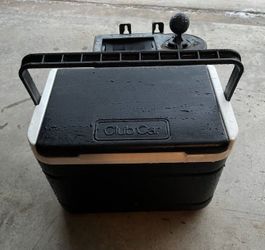 Golf Cart Accessories- Golf Club & Ball Cleaner, Golf Cart Ice Chest, Golf Cart Bag Holder.