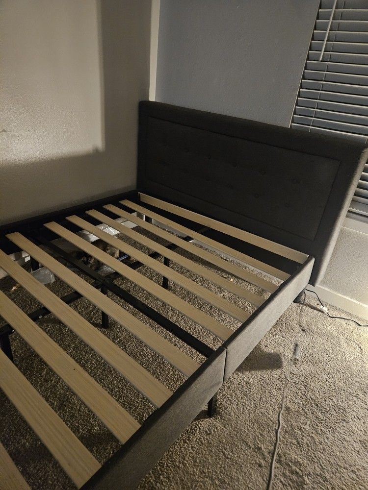 Full Sized Bed Frame No Mattress