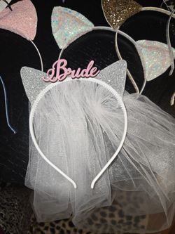 Bridal Party Cat Ears 