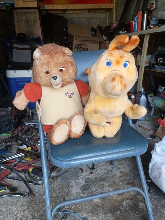 Original Teddy Ruxpin and Grubby