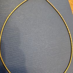 22 Kt Gold Chain Choker 16 Inches