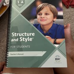 IEW Structure And Style Teachers Manual 