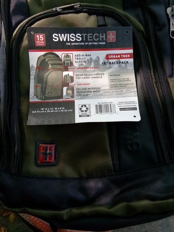 Brand New Swiss Backpack
