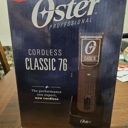 Oster Cordless Classic 76