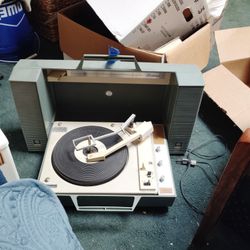 General Electric Wildcat Record Player Stereo Vintage