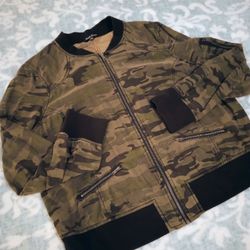 Women's Fashion Camouflage Jacket 