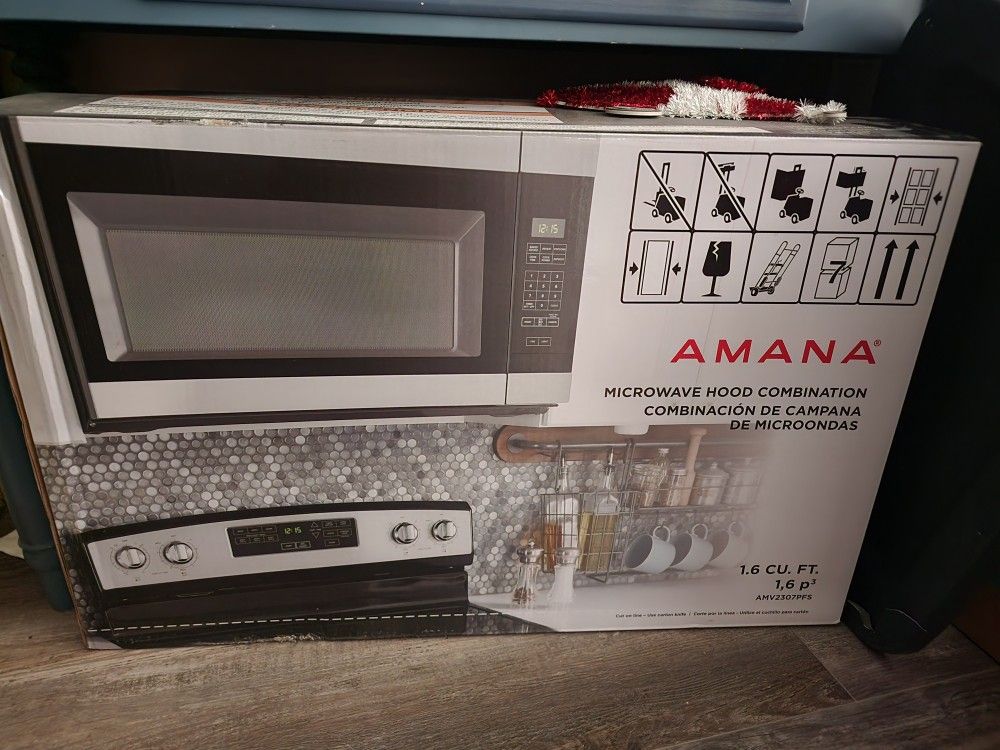 Amana Microwave Hood Combo