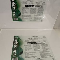 4 Winsor & Newton Professional Stretched Artist Canvas Frame - 16x20” 406mmx508