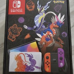 TRADE Nintendo Switch Oled Pokemon Scarlet And Violet Edition