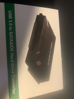 USB 3.0 to SATA&IDE HARD DRIVE CONVERTER