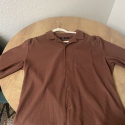 Fashion Nova Men’s Shirt - Size M - Leaving Soon