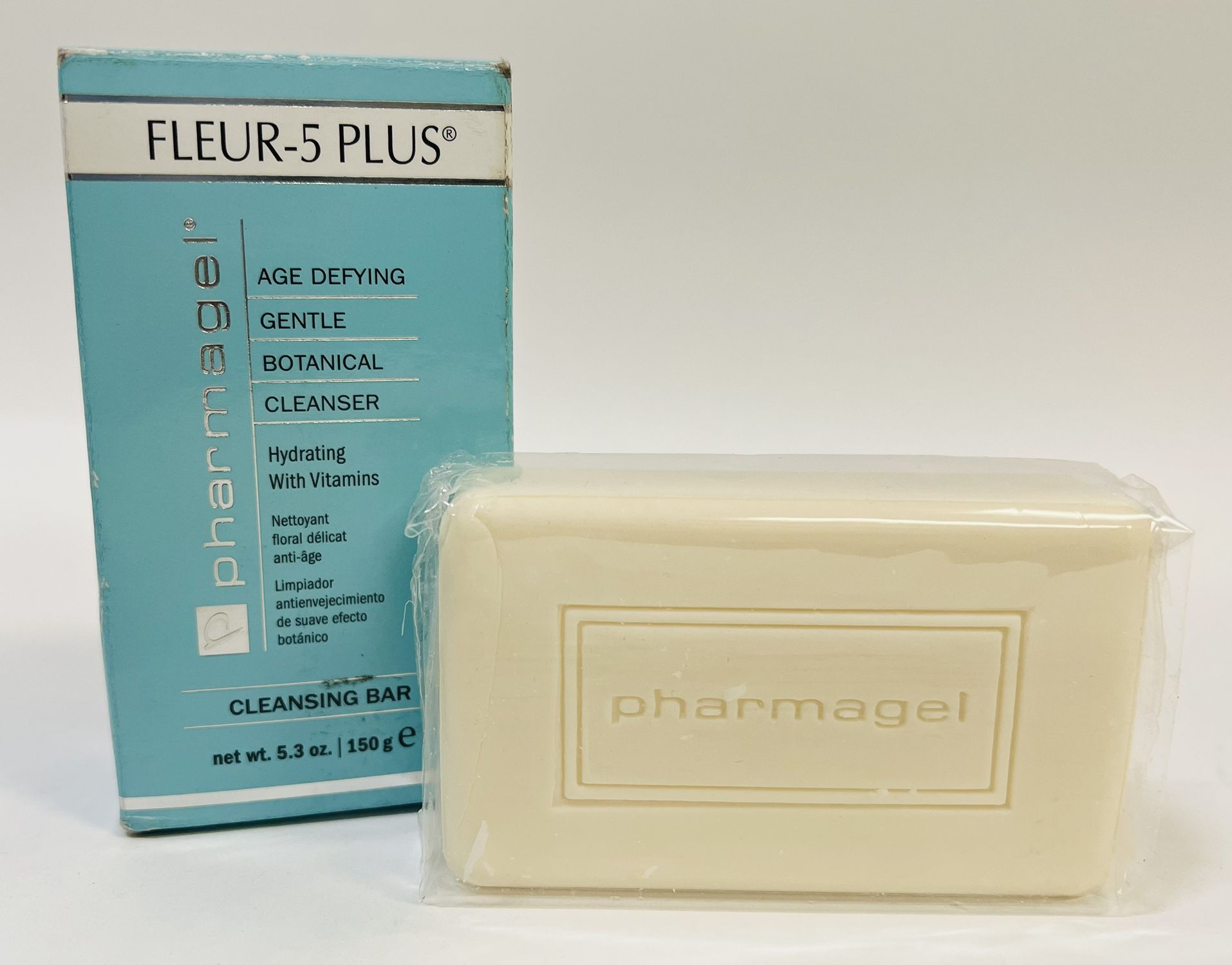 Pharmagel  Fleur-5 Plus® FACIAL CLEANSING BAR 150g / 5.3 oz -