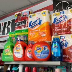 Gain, Scott, Tide, Dawn Household Necessities 