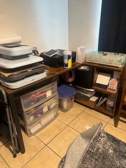 L shape desk