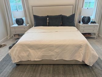Restoration Hardware King Sloane quilt
