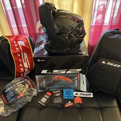 LS2 Helmets Advant X Carbon Modular Helmet (XXXL)