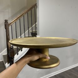 Gold Cake Stand 