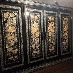 Authentic  Vintage  Mother Of Pearls Furniture 