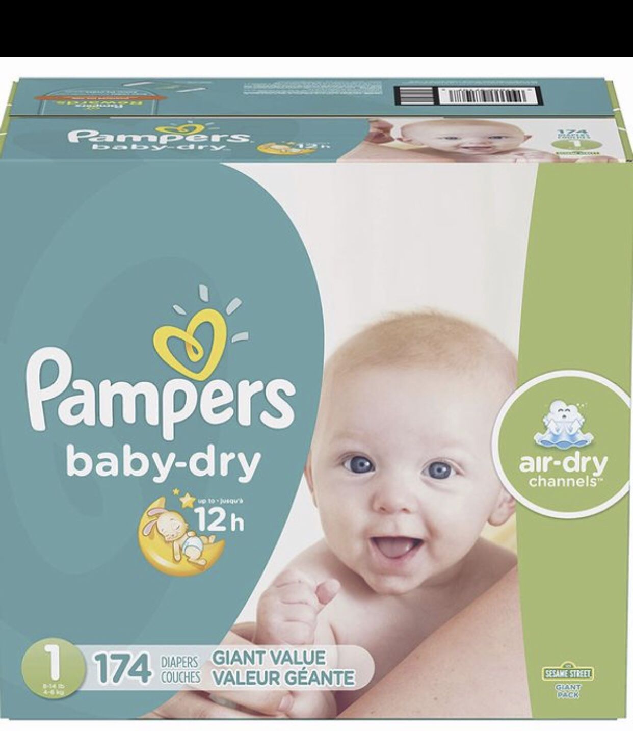 Pampers Size 1 Diapers 174ct