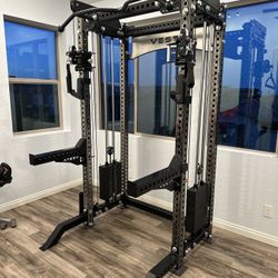 Vesta Fitness PRO SERIES 2-1 Ultimate Half Rack Functional Trainer/Gym Equipment/ Home Gym/ Fitness/ FREE DELIVERY 🚚