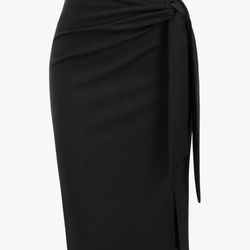 New Kate Kasin Women's Skirt Elastic High
