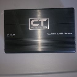 CT Sound 1000 Watts RMS 4-Channel Car Audio Amplifier $150