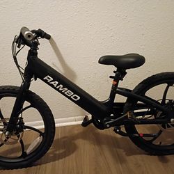 Rambo 20 In Kids Electric Bike