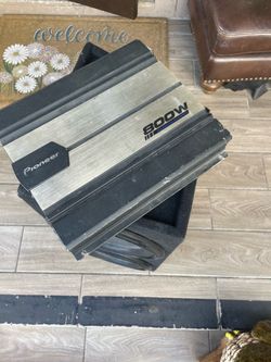 Subwoofers and amp