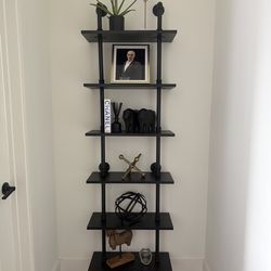 Black Industrial Shelf