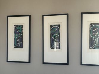 Signed Original Lithographs By Geo. Collin.