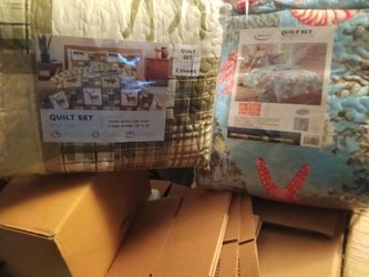 2 For $50 Sale! New King Quilt Sets
