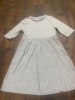 Girls gray dress size 18 or XXL by wonder nation #13