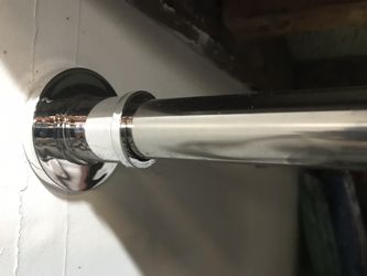 Briofox Industrial Shower Curtain Rod