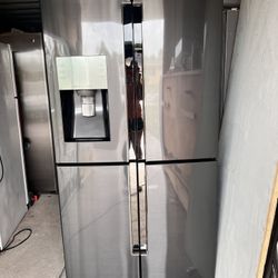 36” Counter Depth Black Stainless Steel Refrigerator 4 Door DELIVERY AVAILABLE 🚚
