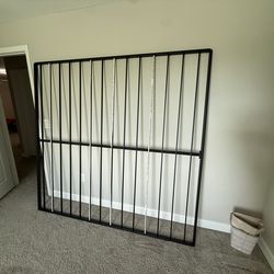 Zinus King Quick Lock Bunkie Board, Box Spring & Bed Slat Replacement, Metal Frame with Steel Slats