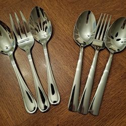 Flatware Serving Sets - Stainless Steel