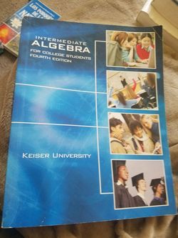 Intermediate algebra