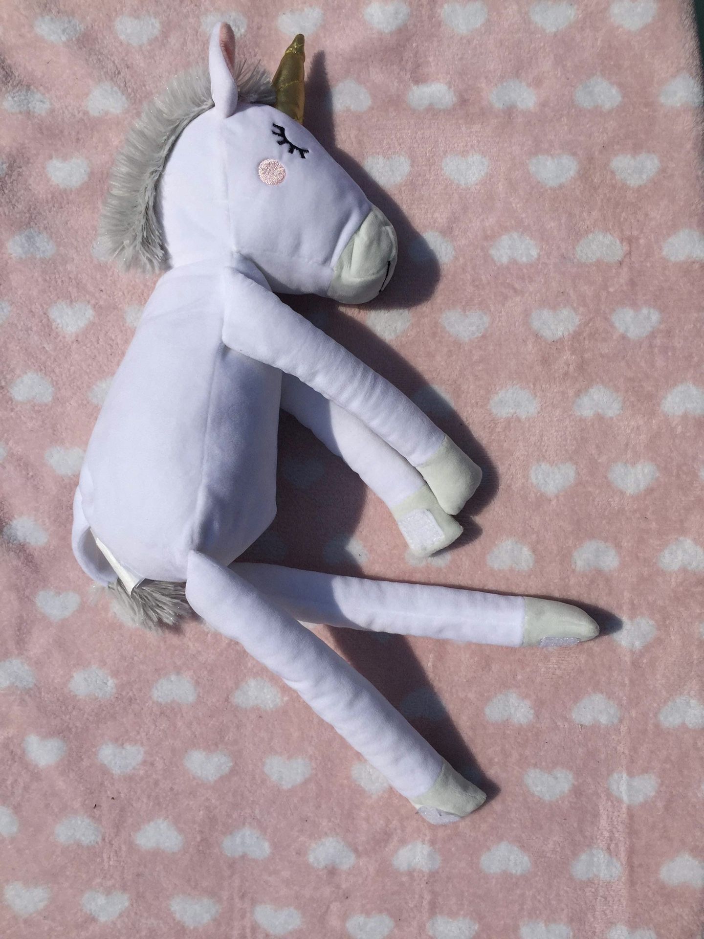 Pillowfort Unicorn Throw Buddy Plush Pal Pillow Stuffed Lovey 20" Target