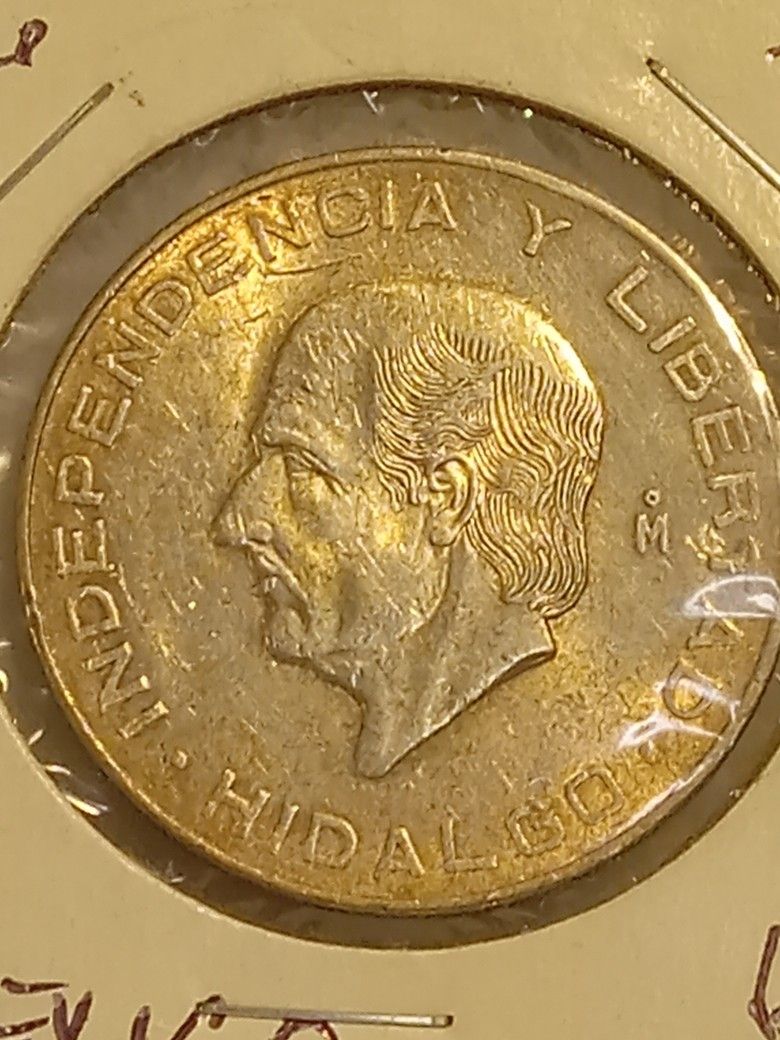 #474 Silver 1956 Diez Pesos Mexico Coin