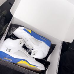 Size 10 Jordan 5s Laney