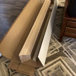 5’ Stain/Paint Ready Wooden Mantle/shelf To Hang On Wall